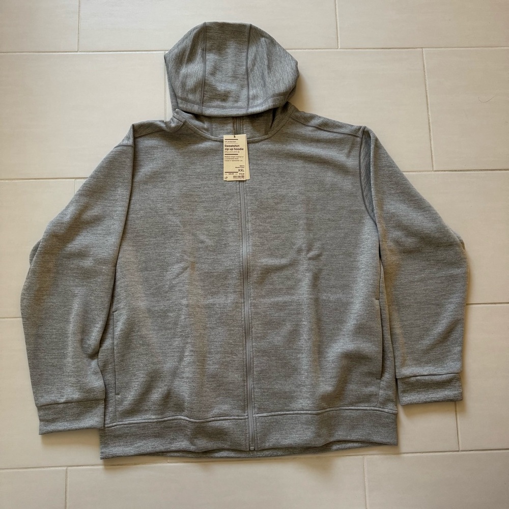 NWT Muji Sweatshirt zip hoodie XXL